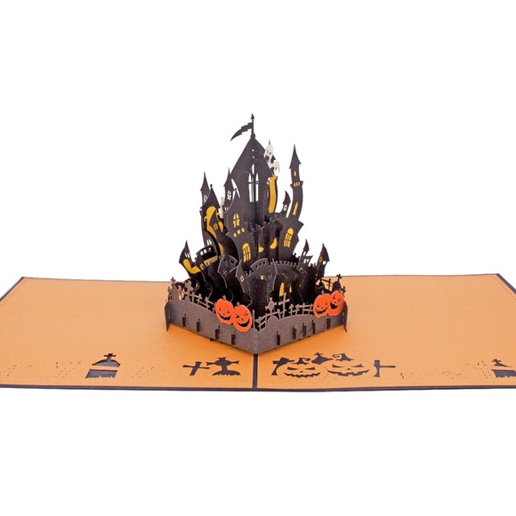 AIT POP Other - 3D Pop Up Card Greeting Card Halloween The witch's